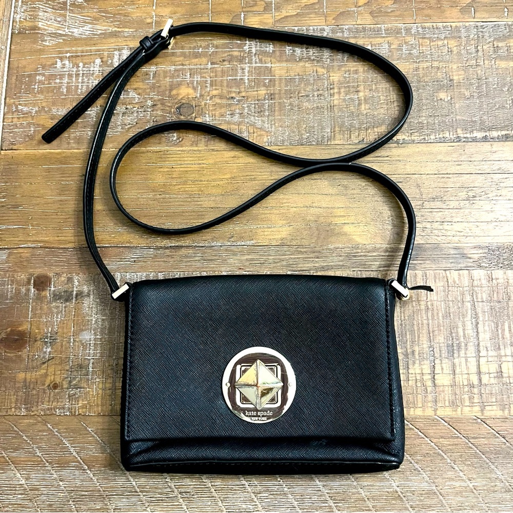 KATE SPADE Newbury Lane Sally Crossbody Black